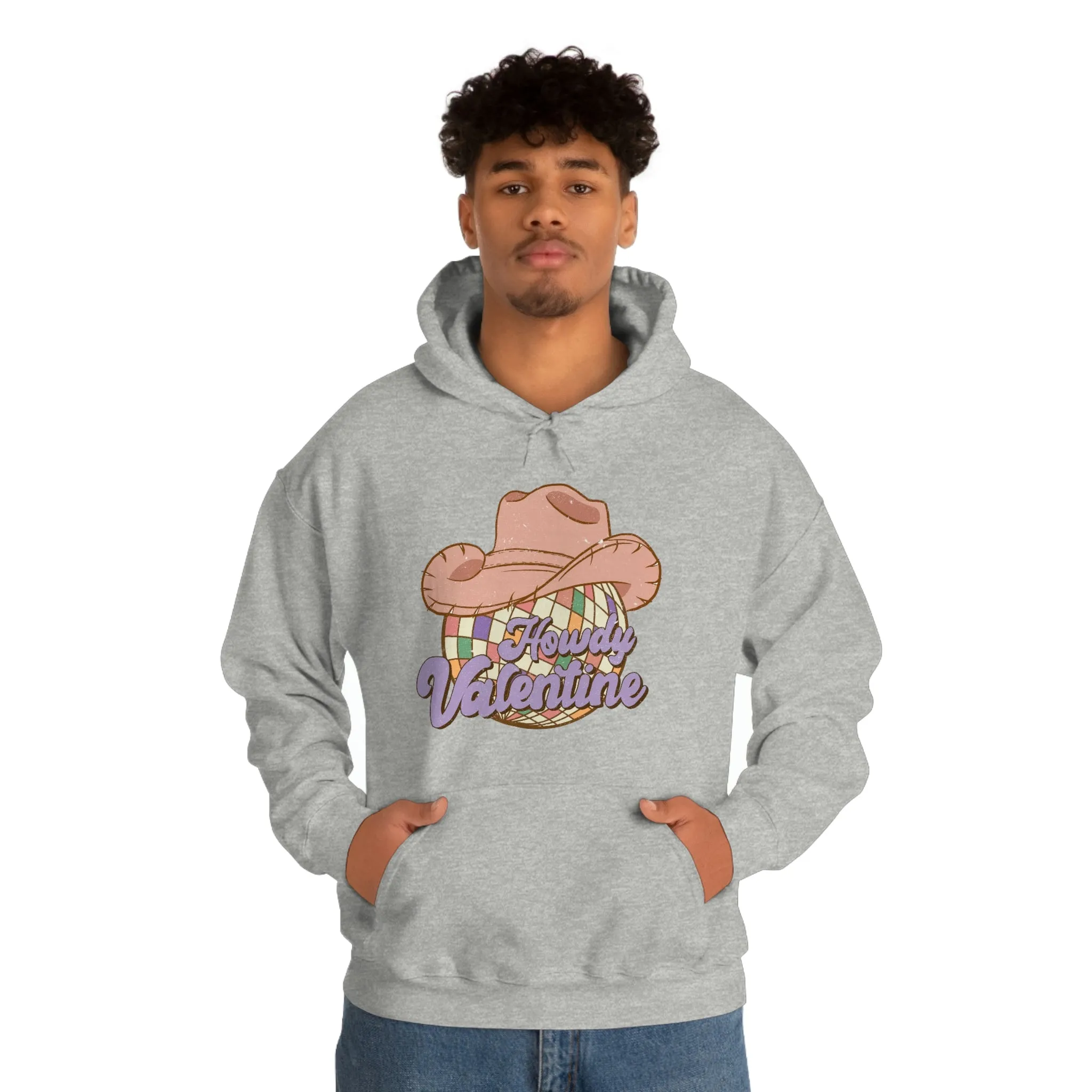 Straight Valentine's Day Hoodie  Unisex Size Straight  - Howdy Valentine