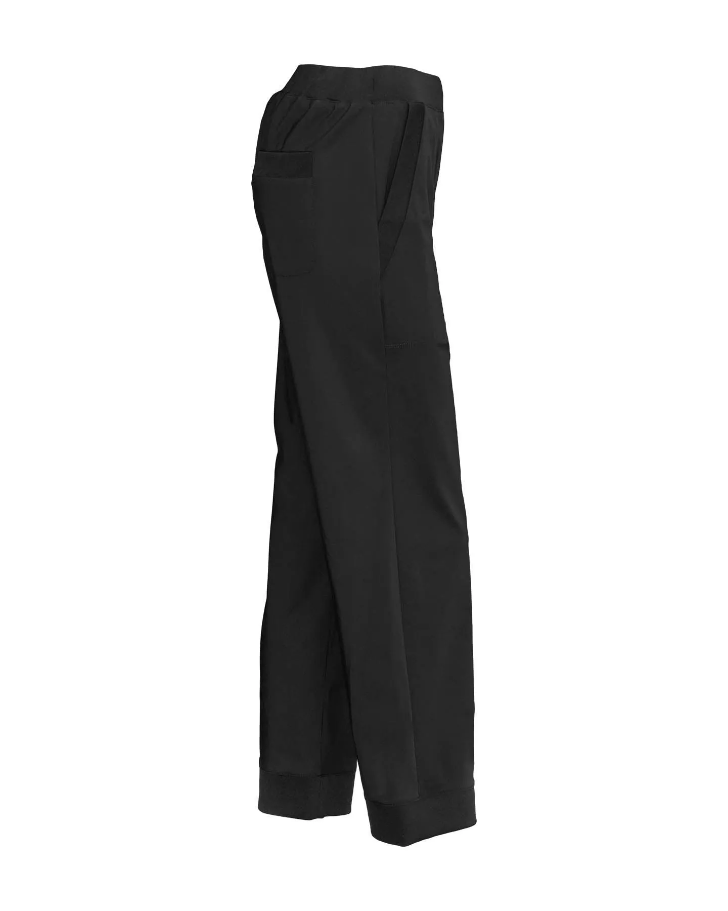 Techno Cropped Slip On Pant