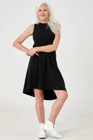 Tencel Mock Neck Sleeveless Julia Dress