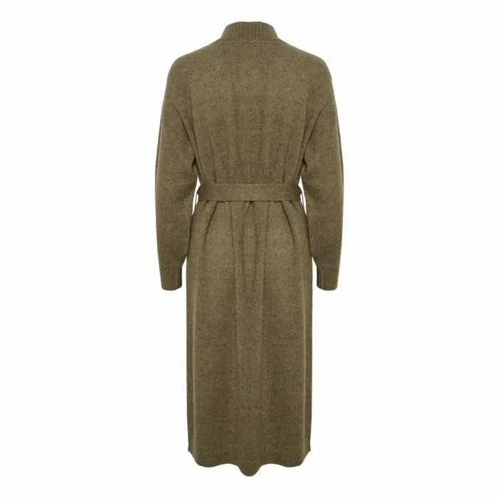 The Ralinde Long Cardigan - Capers