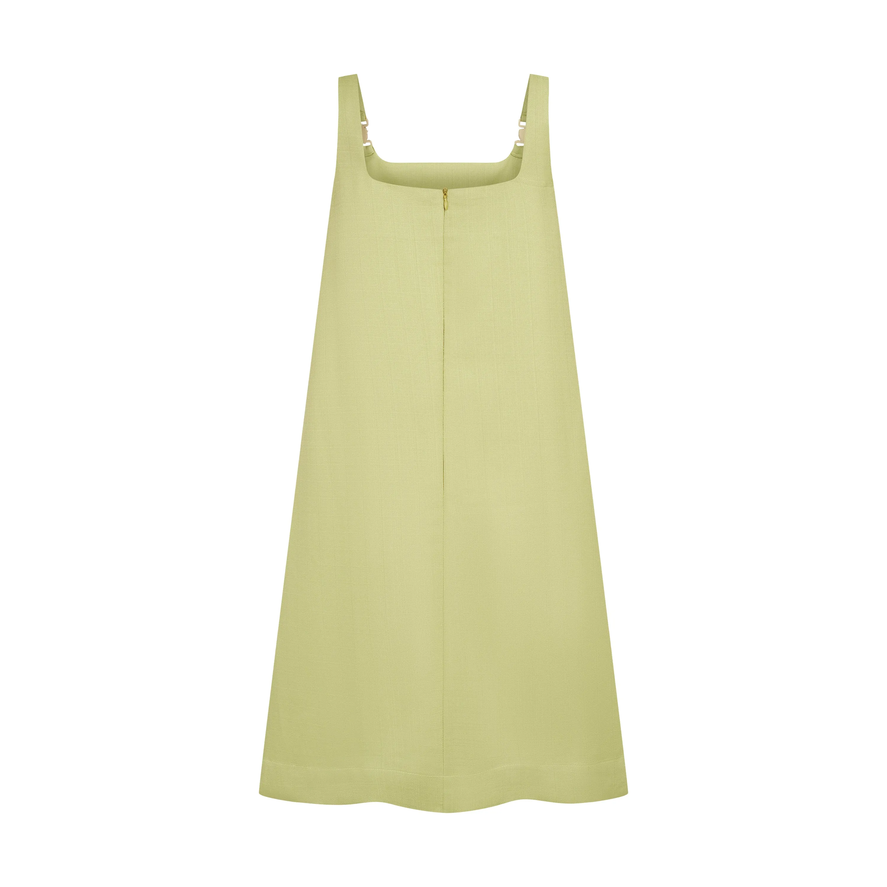 THE STROMBUS SHIFT DRESS-SAGE