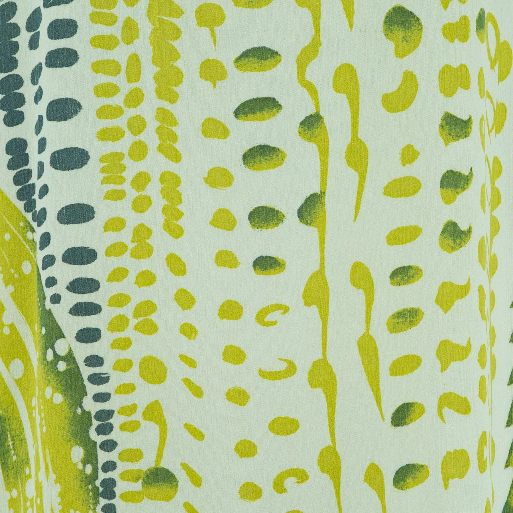 The Swirl Shift Dress - Lime Drops