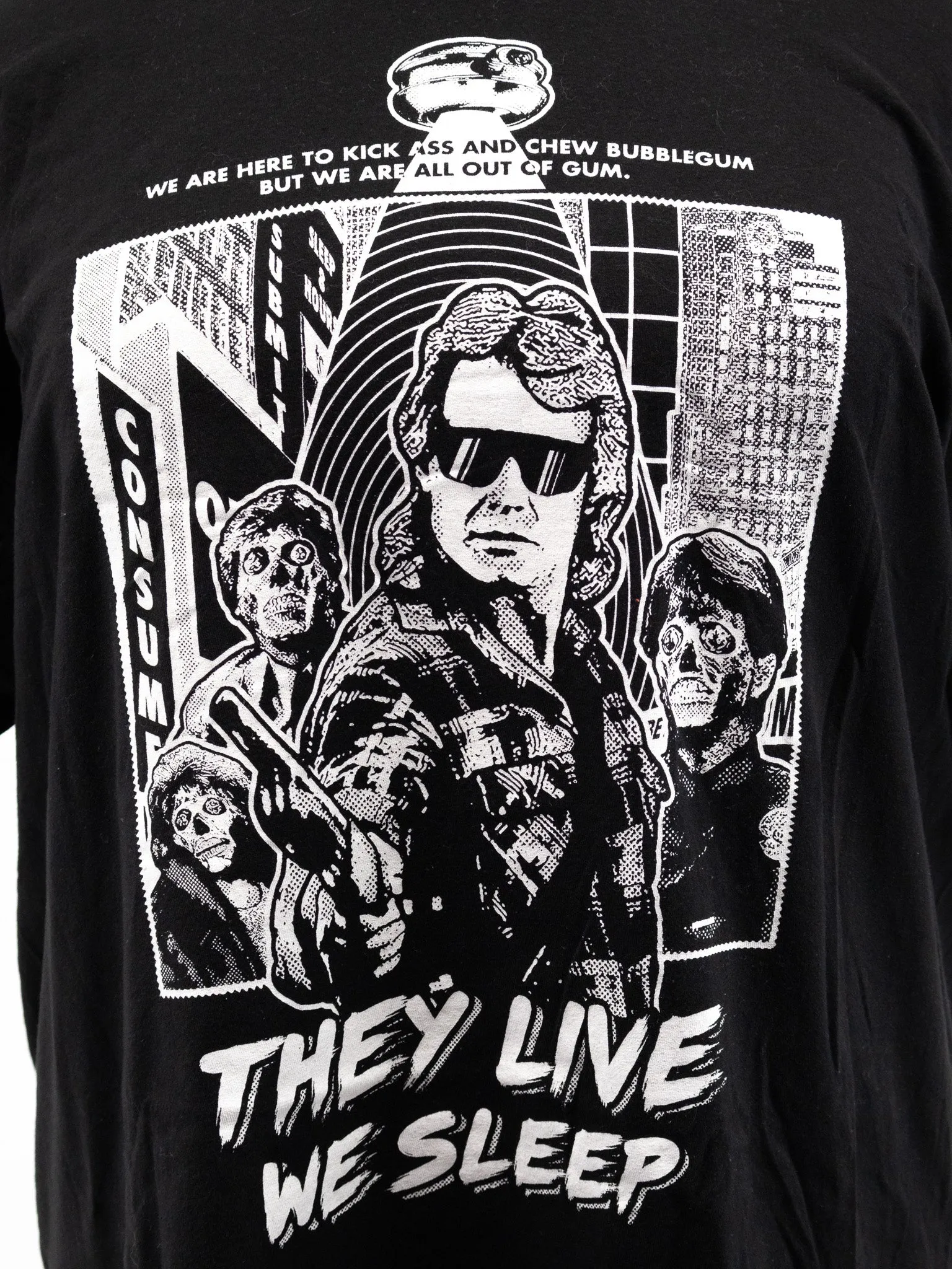 They Live VHS T-shirt