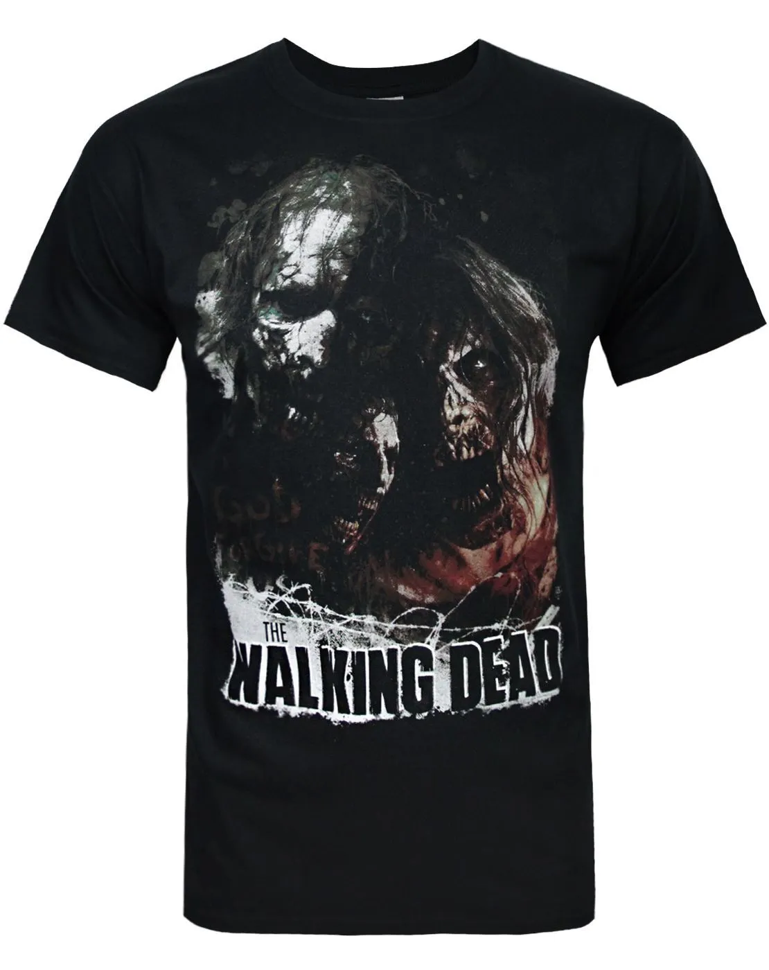 Walking Dead God Forgive Us Men's T-Shirt